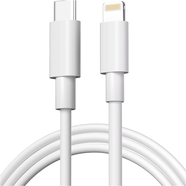 1m USB-C auf Lightning Kabel Alogy Fast Charge iPhone Ladekabel 20W weiß