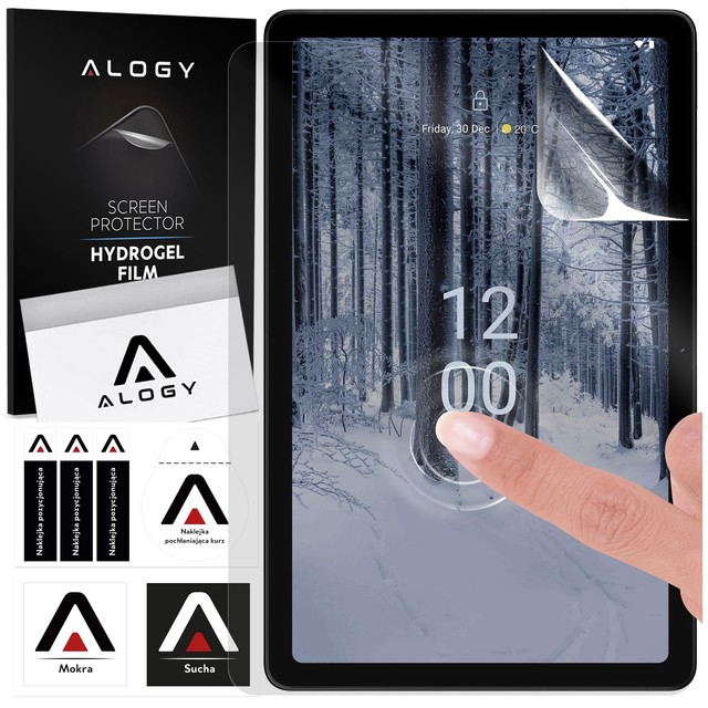 Alogy Hydrogel-Schutzfolie für Tablet für Nokia T21 10,4 Zoll 2022