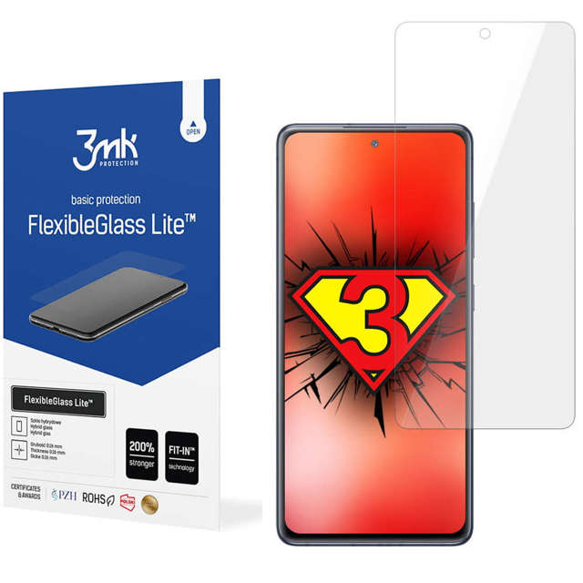 Bruchsicheres 3mk Flexible Glass Lite Hybridglas für Samsung Galaxy S20 FE 5G