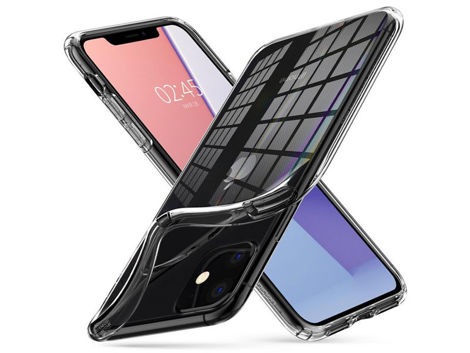 Etui Spigen Liquid Crystal für Apple iPhone 11 Crystal Clear