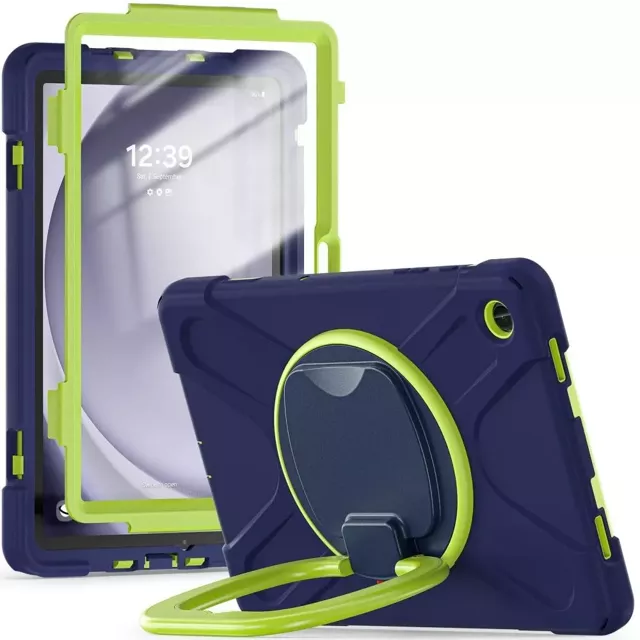 Etui X-Armor für Samsung Galaxy Tab A9 Plus 11.0 X210 / X215 / X216 Navy Lime