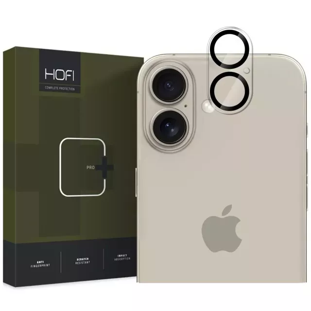 Hofi Cam Pro iPhone 16/16 Plus Klare Kameraabdeckung