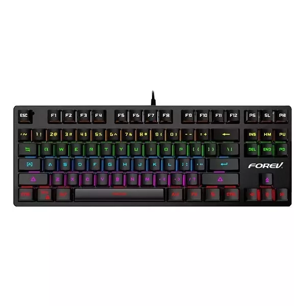 Kabelgebundene Gaming-Tastatur mit Hintergrundbeleuchtung FVQ301 Grau Wired Mouse Canyon CND-SGM7G Graues Razer Run Mini-Mauspad 210 x 260