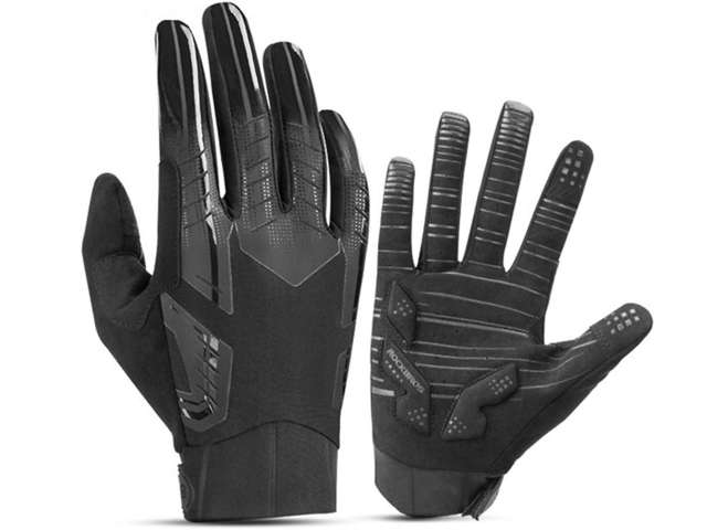 M Fahrradhandschuhe RockBros S208-M Fahrradhandschuhe Schwarz