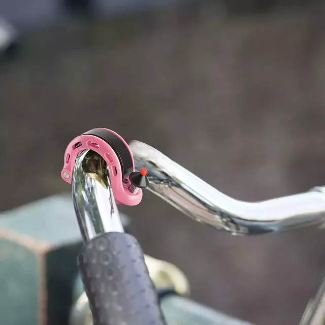 Rockbros 34210028005 Q-förmige Fahrradklingel – Pink