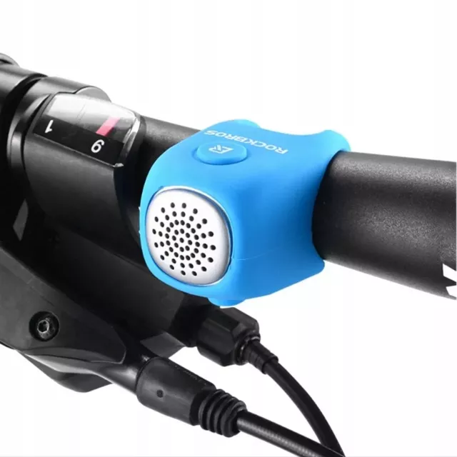 Rockbros CB1709BU elektronische Fahrradklingel – blau