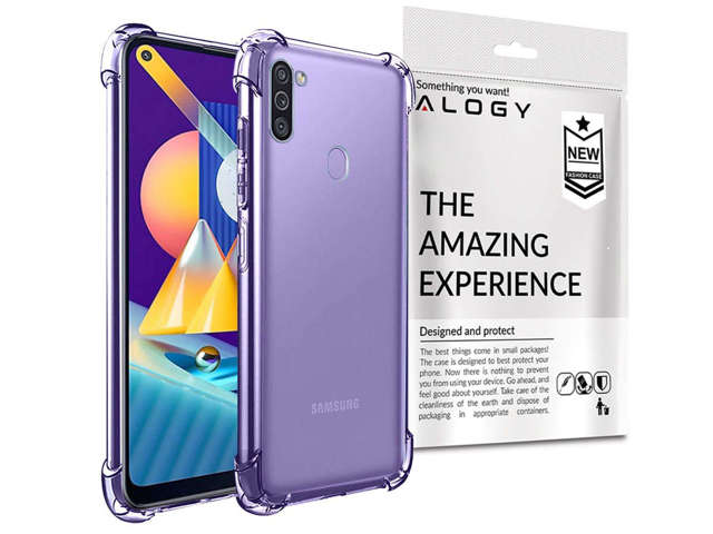 ShockProof Alogy Panzerhülle für Samsung Galaxy M11 / A11 transparent