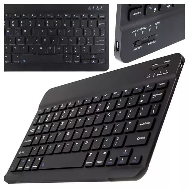 Universelle drahtlose 10-Zoll-Bluetooth-Tastatur