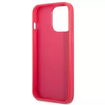 „Etui Guess GUHCP13LPS4MF für iPhone 13 Pro / 13 6,1\“ Hardcase Saffiano 4G Small Metal Logo“