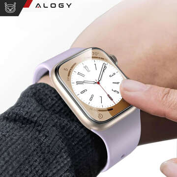 2x Alogy Hydrogel Smartwatch Schutzfolie für Apple Watch Ultra 2 49mm