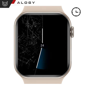 2x Alogy Hydrogel Smartwatch Schutzfolie für Apple Watch Ultra 2 49mm