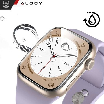 2x Alogy Hydrogel Smartwatch Schutzfolie für Apple Watch Ultra 2 49mm