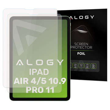 2x Folia matowa Alogy Matte Paper Screen Feel für Apple iPad Air 4 / 5 10.9 / Pro 11