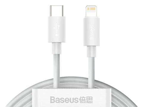 2x Kabel 1,5 m Baseus przewód USB-C Typ C für Lightning PD 20 W Weiß