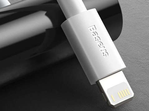 2x Kabel 1,5 m Baseus przewód USB-C Typ C für Lightning PD 20 W Weiß