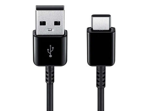 2x Original Samsung USB Typ C Kabel EP-DG930MBEGWW 1,5m schwarz