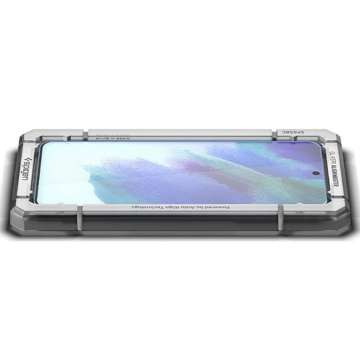 2x Samsung Galaxy S21 FE Panzerglas für Spigen Alm Glas.tR