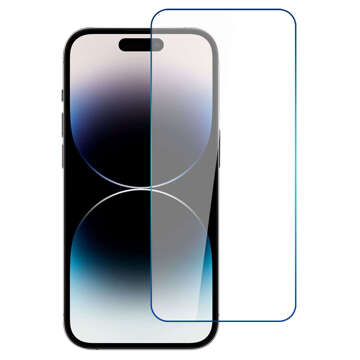 9H gehärtetes Glas für iPhone 15 / 15 Pro mit Alogy Displayschutz PRO