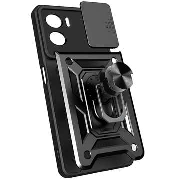 Alogy Camshield Stand Ring Case mit Kameraabdeckung für Oppo A57 5G / A77 5G Glass