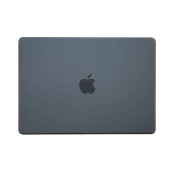 Alogy Hard Case für Apple Macbook Air 13 2022 M2 Matte Black Tasche bis 15.6"