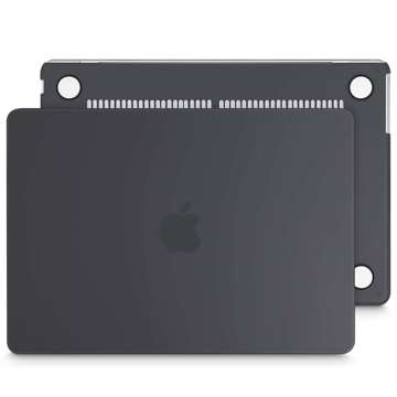 Alogy Hard Case für Apple Macbook Air 13 2022 M2 Matte Black Tasche bis 15.6"