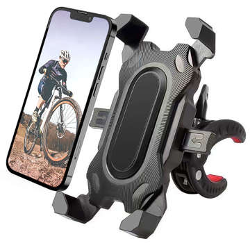 Alogy One Touch Fahrradhalter für 4,7-7" Telefon für Lenker für Fahrrad, Motorrad, Roller