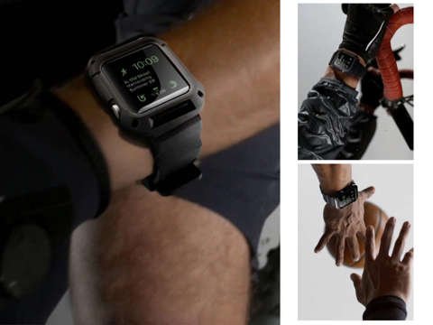 Alogy Schutzhülle mit Armor Case für Apple Watch 4/5/6 / SE 44mm