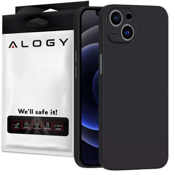 Alogy Ultra Slim Case für Apple iPhone 13 Mini Schwarz Glas