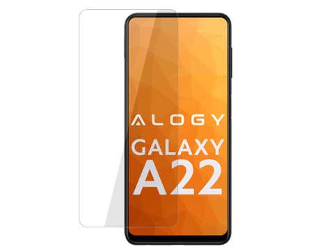 Alogy gehärtetes Glas für Bildschirm für Samsung Galaxy A22 5G