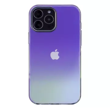 Aurora Case Hülle für iPhone 13 Pro schillerndes Gel lila Cover