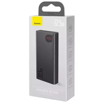 Baseus Adaman Metal Powerbank, 20000mAh, 22,5W (schwarz)