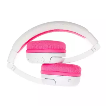 BuddyPhones School Funkkopfhörer für Kinder (Rosa)