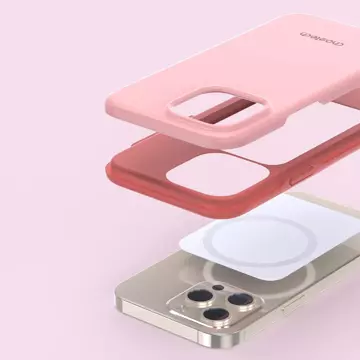 Choetech MFM Anti-Drop Case Hülle für iPhone 13 Pro Max rosa (PC0114-MFM-PK)