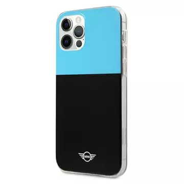 Color Block Hardcase-Handyhülle für iPhone 12/12 Pro blau/blau