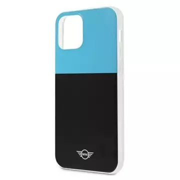 Color Block Hardcase-Handyhülle für iPhone 12/12 Pro blau/blau