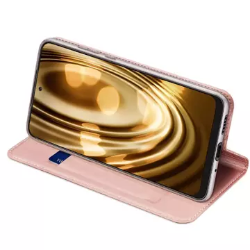 Dux Ducis Skin Pro Holster Cover für Samsung Galaxy A73 rosa