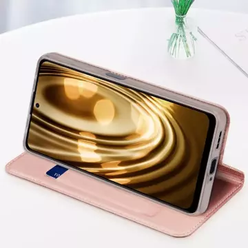 Dux Ducis Skin Pro Hülle für Xiaomi Redmi Note 12 5G / Poco X5 5G Flip Cover Card Wallet Stand Gold