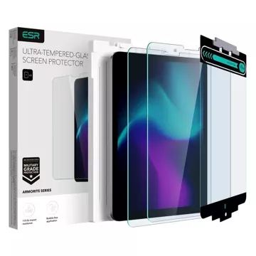 ESR Armorite gehärtetes Glas 2er-Pack für iPad Air 10.9 2020–2022