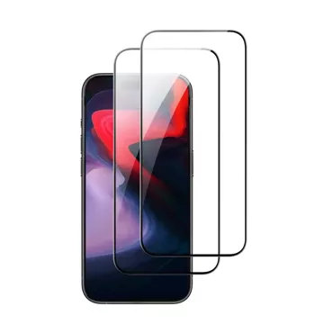 ESR Panzerglas 2er-Pack für Apple iPhone 15 Pro Max Schwarz