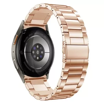 Edelstahlarmband für Samsung Galaxy Watch 4 / 5 / 5 Pro / 6 / 7 Blush Gold