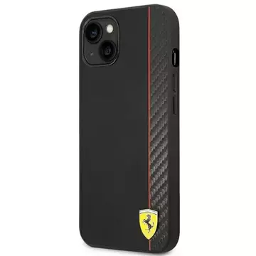 Eti na telefon Ferrari FEHCP14MAXBK für Apple iPhone 14 Plus 6,7" Czarny/Black Hardcase Carbon