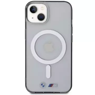 Etui BMW BMHMP14MHCRS für iPhone 14 Plus 6,7" Hardcase Silver Ring MagSafe