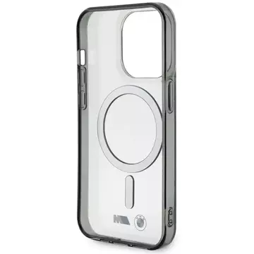 Etui BMW BMHMP14XHCRS für iPhone 14 Pro Max 6.7" Hardcase Silver Ring MagSafe