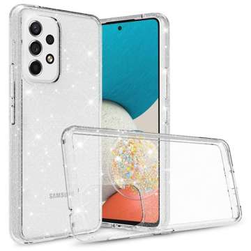 Etui Glitter für Samsung Galaxy A33 5G Clear