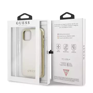 Etui Guess GUHCN58IGLGO für Apple iPhone 11 Pro złoty/gold Hard Case Iridescent