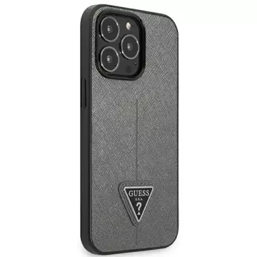 Etui Guess GUHCP13LPSATLG für iPhone 13 Pro / 13 6,1 Hardcase SaffianoTriangle Logo