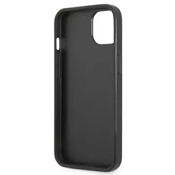 Etui Guess GUHCP13SPS4MK für Apple iPhone 13 Mini 5,4" Czarny/Black Hardcase Saffiano 4G Small Metal Logo