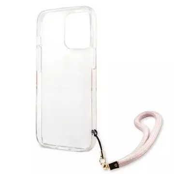 Etui Guess GUHCP13XKMABPI für iPhone 13 Pro Max 6,7" Hardcase Marble Strap Collection