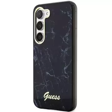 Etui Guess GUHCS23SPCUMAK für Samsung Galaxy S23 S911 Czarny/Black Hardcase Marble