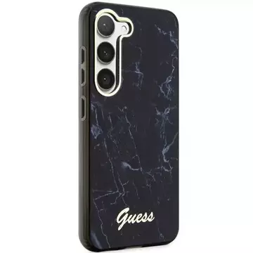 Etui Guess GUHCS23SPCUMAK für Samsung Galaxy S23 S911 Czarny/Black Hardcase Marble